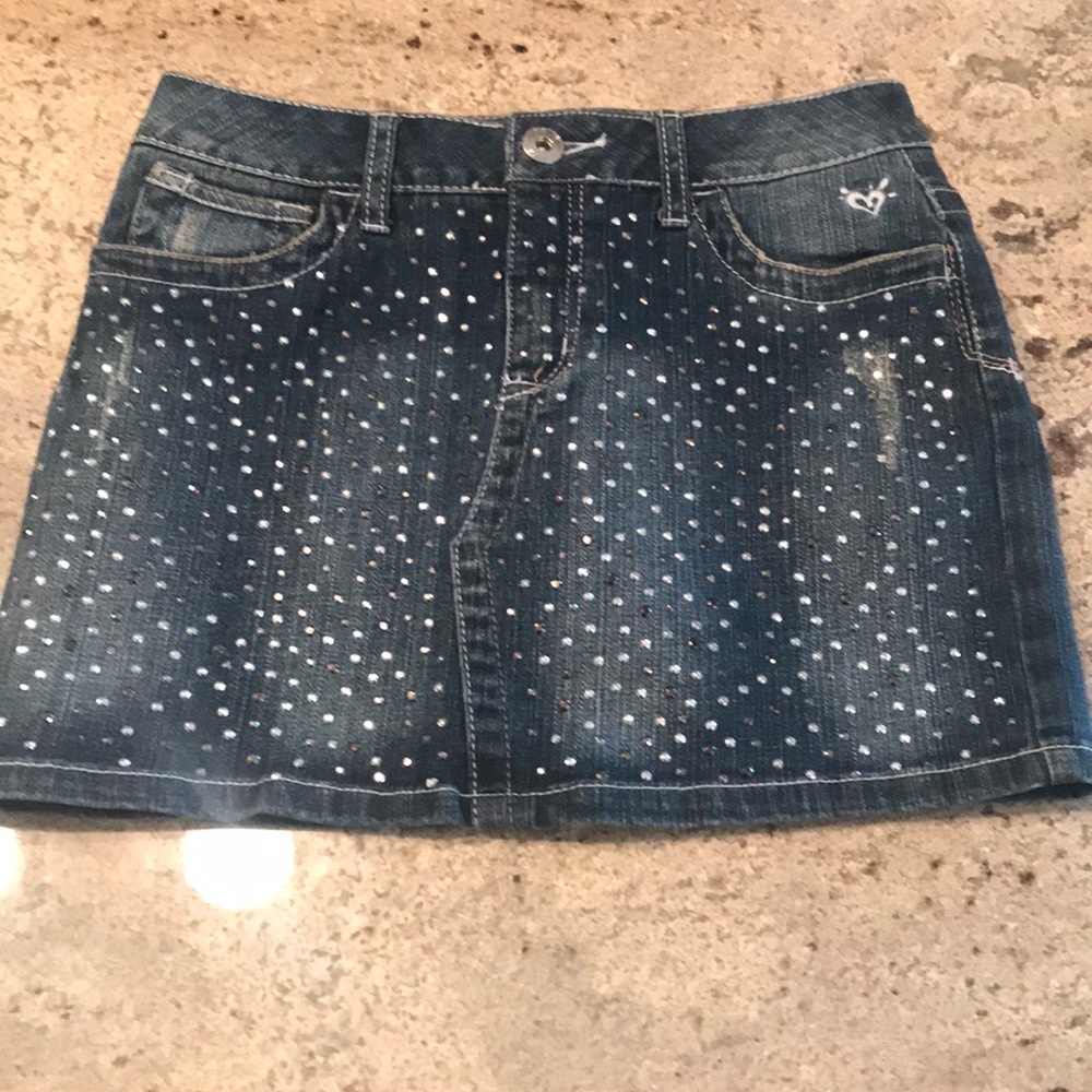 Justice Girls Denim Skirt